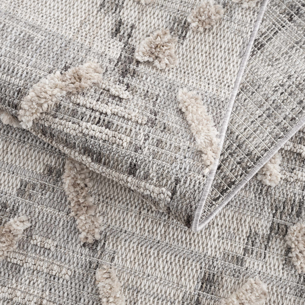 Hauteloom Bogtong BOGT Charcoal Machine Made Polyester Rug