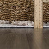 Hauteloom Bogtong BOGT Charcoal Machine Made Polyester Rug