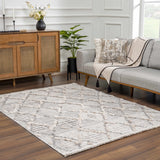 Hauteloom Bogtong BOGT Charcoal Machine Made Polyester Rug