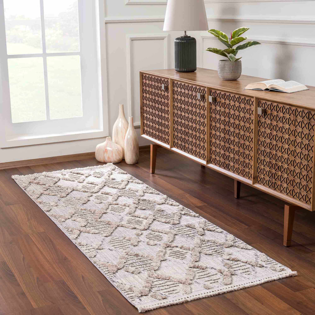 Hauteloom Bogtong BOGT Charcoal Machine Made Polyester Rug