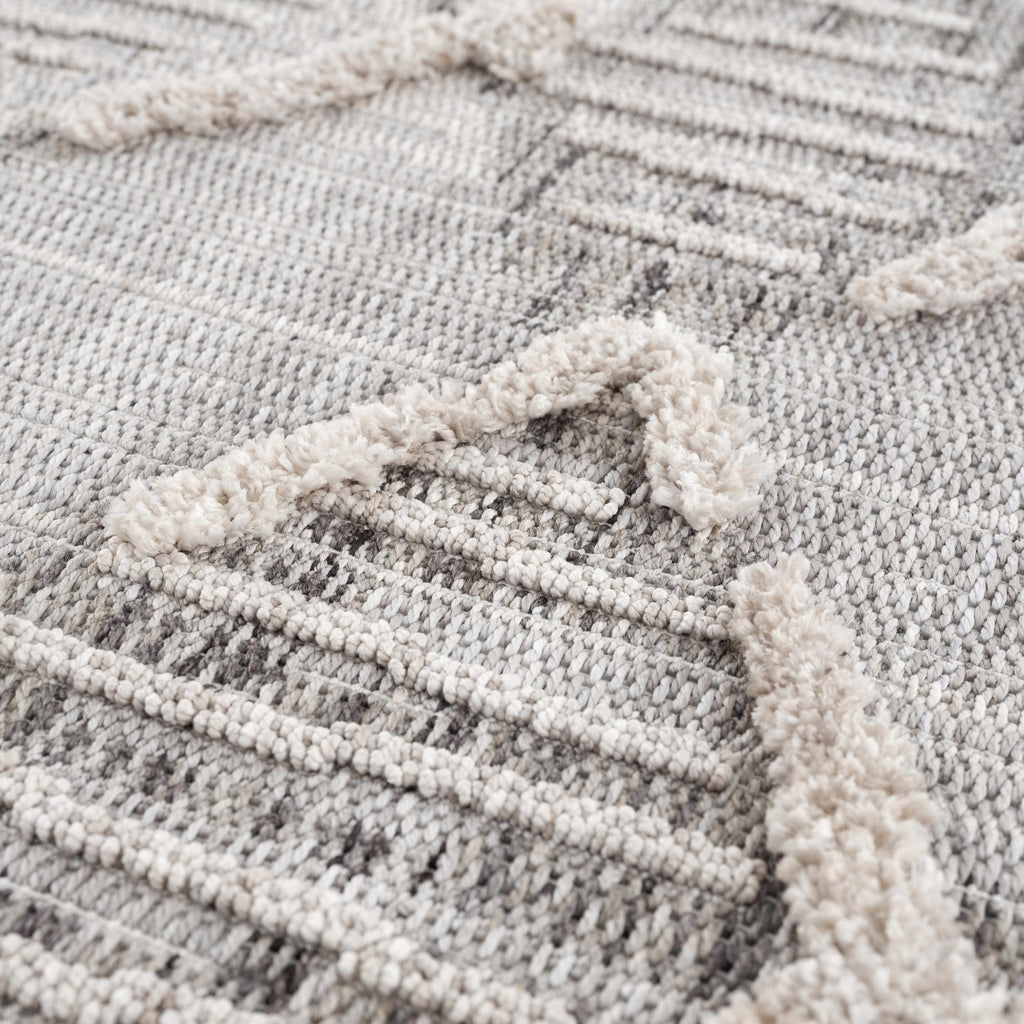 Hauteloom Bogtong BOGT Charcoal Machine Made Polyester Rug