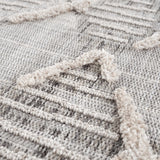 Hauteloom Bogtong BOGT Charcoal Machine Made Polyester Rug