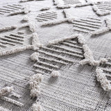 Hauteloom Bogtong BOGT Charcoal Machine Made Polyester Rug
