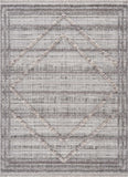 Hauteloom Barurao BARU Charcoal Machine Made Polyester Rug