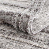 Hauteloom Barurao BARU Charcoal Machine Made Polyester Rug