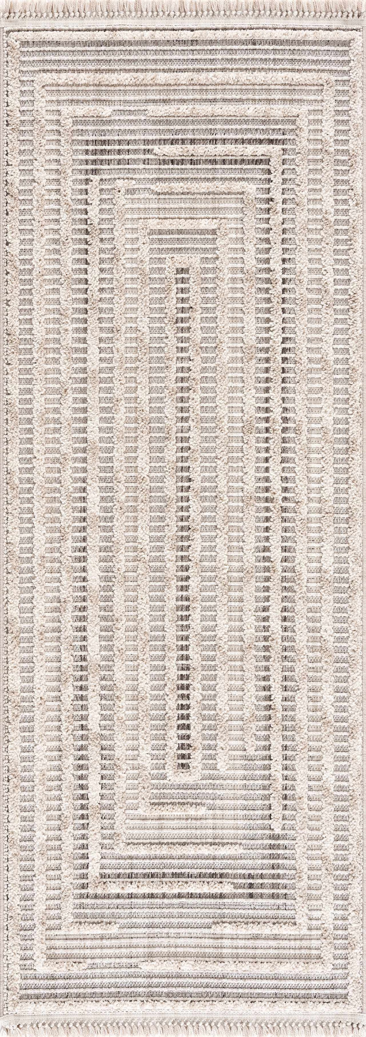 Hauteloom Lunao LUNAO Charcoal Machine Made Polyester Rug