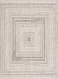 Hauteloom Lunao LUNAO Charcoal Machine Made Polyester Rug
