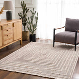 Hauteloom Lunao LUNAO Charcoal Machine Made Polyester Rug