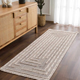 Hauteloom Lunao LUNAO Charcoal Machine Made Polyester Rug