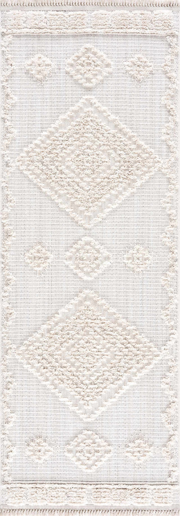 Hauteloom Rosales RSLS Cream Machine Made Polyester Rug
