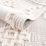 Hauteloom Rosales RSLS Cream Machine Made Polyester Rug