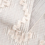 Hauteloom Rosales RSLS Cream Machine Made Polyester Rug