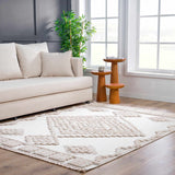 Hauteloom Rosales RSLS Cream Machine Made Polyester Rug