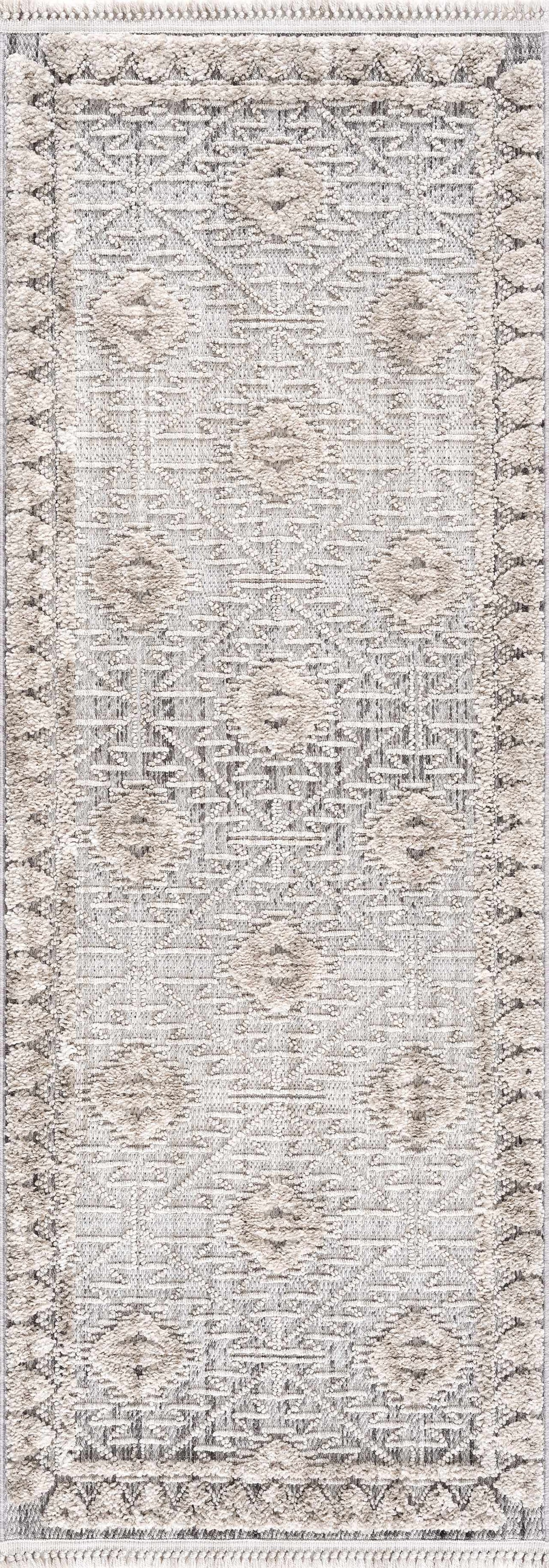 Hauteloom Agoo AGOO Charcoal Machine Made Polyester Rug