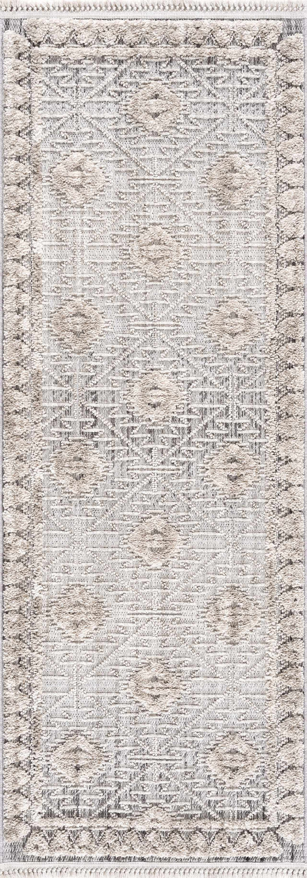 Hauteloom Agoo AGOO Charcoal Machine Made Polyester Rug