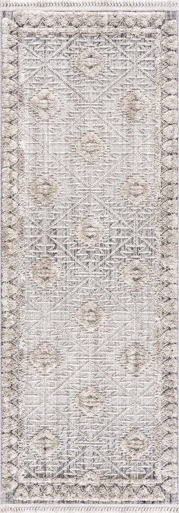 Hauteloom Agoo AGOO Charcoal Machine Made Polyester Rug