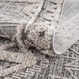 Hauteloom Agoo AGOO Charcoal Machine Made Polyester Rug