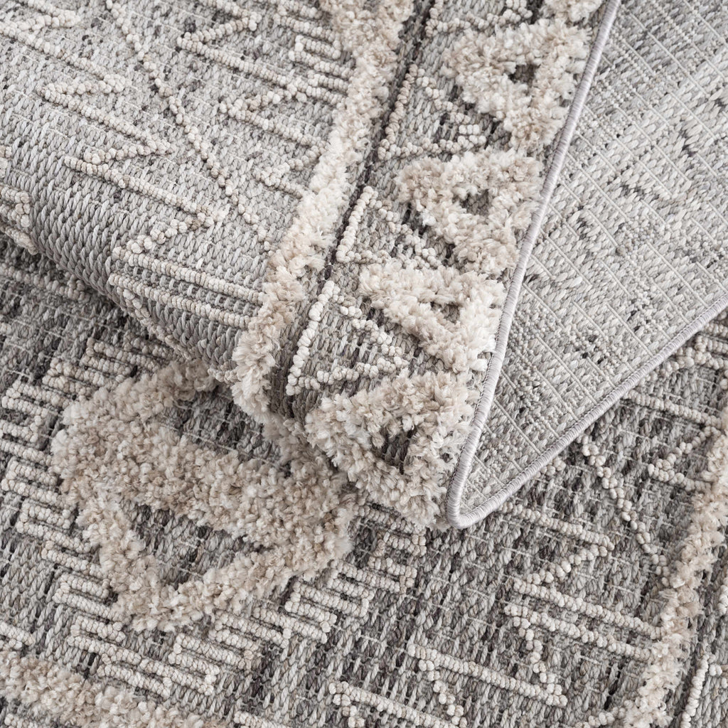 Hauteloom Agoo AGOO Charcoal Machine Made Polyester Rug