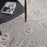 Hauteloom Agoo AGOO Charcoal Machine Made Polyester Rug