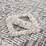 Hauteloom Agoo AGOO Charcoal Machine Made Polyester Rug