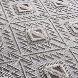 Hauteloom Agoo AGOO Charcoal Machine Made Polyester Rug