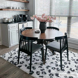 Hauteloom Zhen SBMMZHEN8A1 White Machine Made Polyester Rug