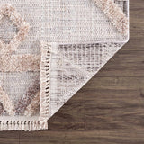 Hauteloom Serkomen HZRZSERKOA1 Gray Machine Made Polyester Rug