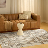 nourison nordic nrc17 ivory multicolor rug