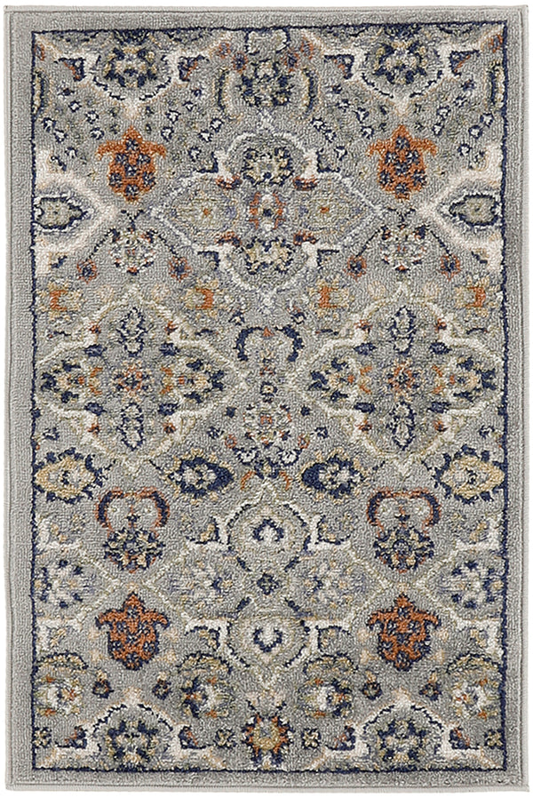 nourison allur alr03 grey rug