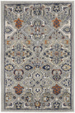 nourison allur alr03 grey rug