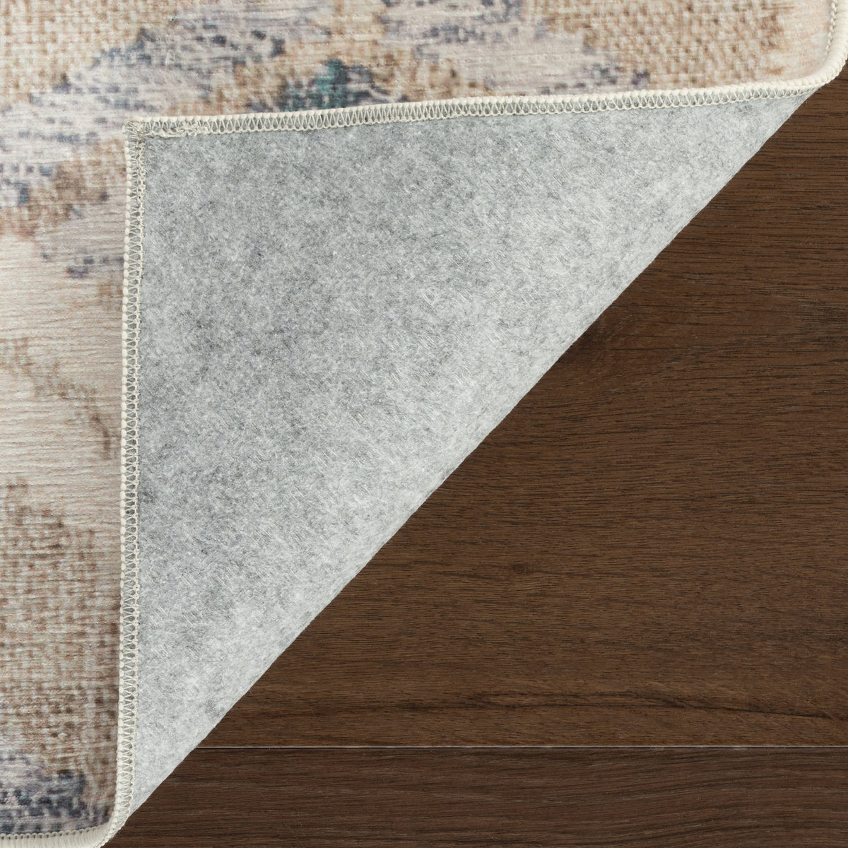 annie selke mw senava da2520 grey machine washable polyester rug