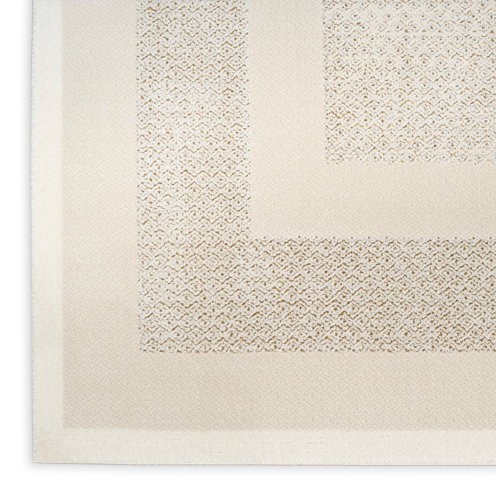 nourison grand street grn05 ivory taupe rug