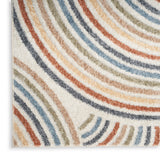 nourison astra machine washable asw08 ivory multicolor rug