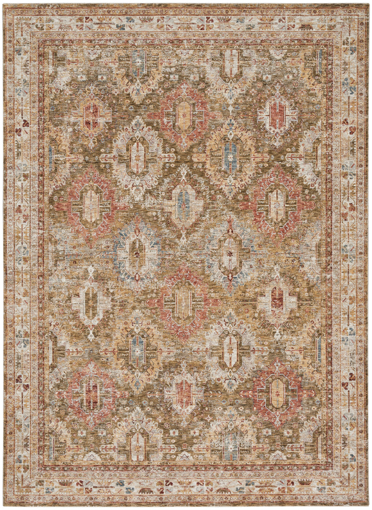 nourison sahar shr01 green rug