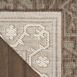 nourison tulum tlm05 brown rug