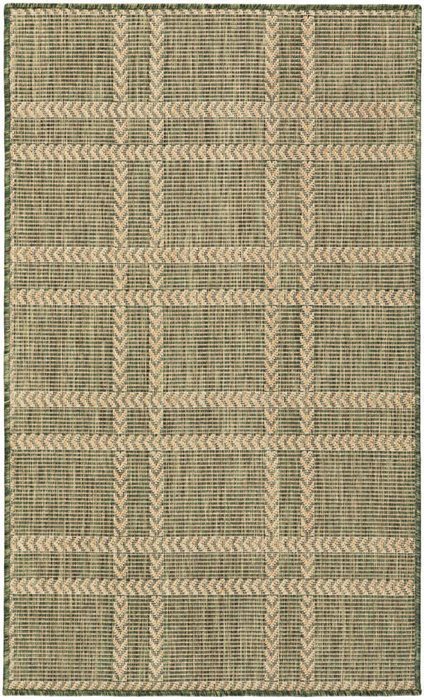 nourison horizon indoor outdoor hoz04 green rug