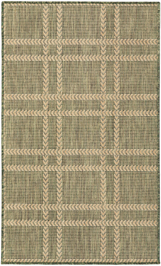 nourison horizon indoor outdoor hoz04 green rug