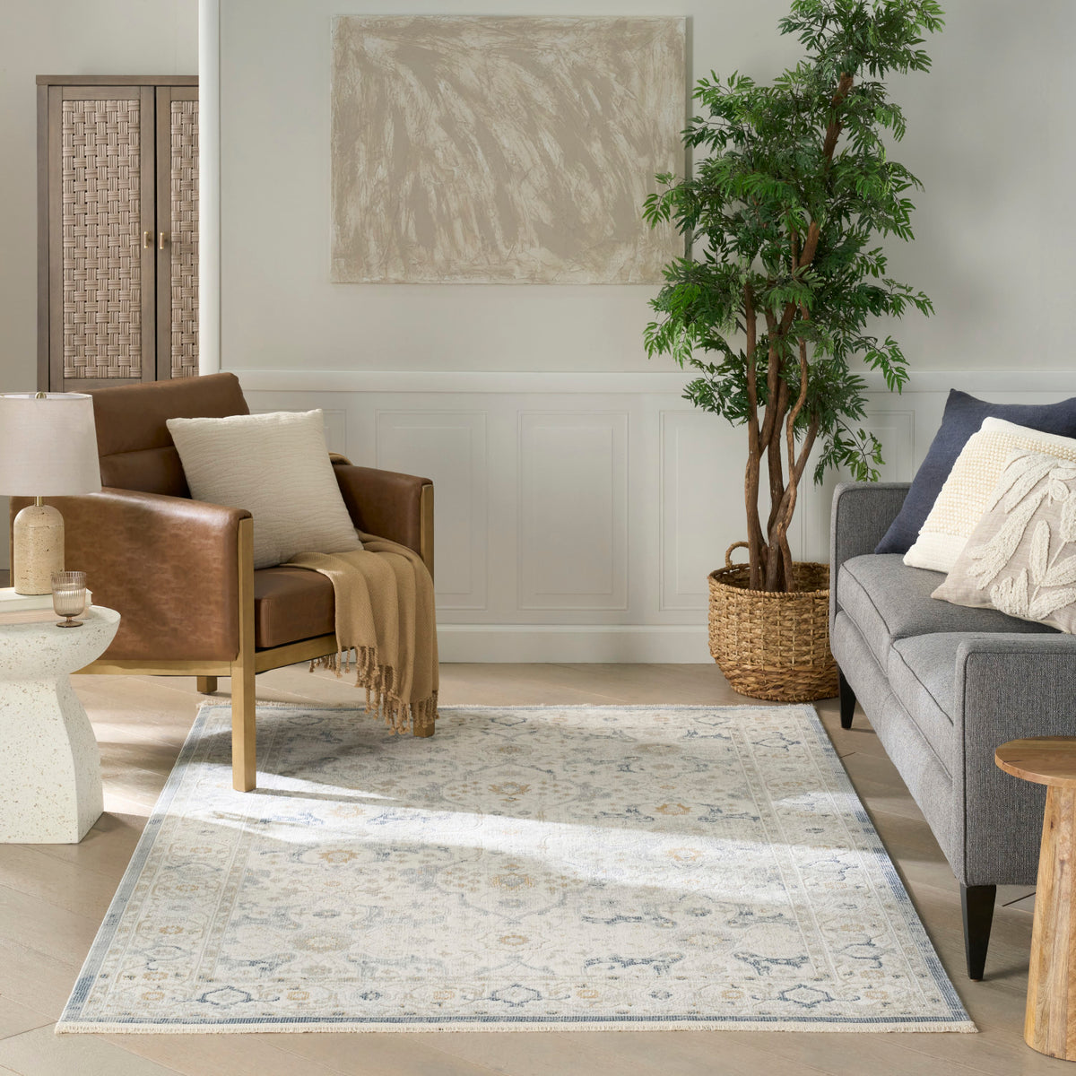 nourison pardis prd03 light blue rug