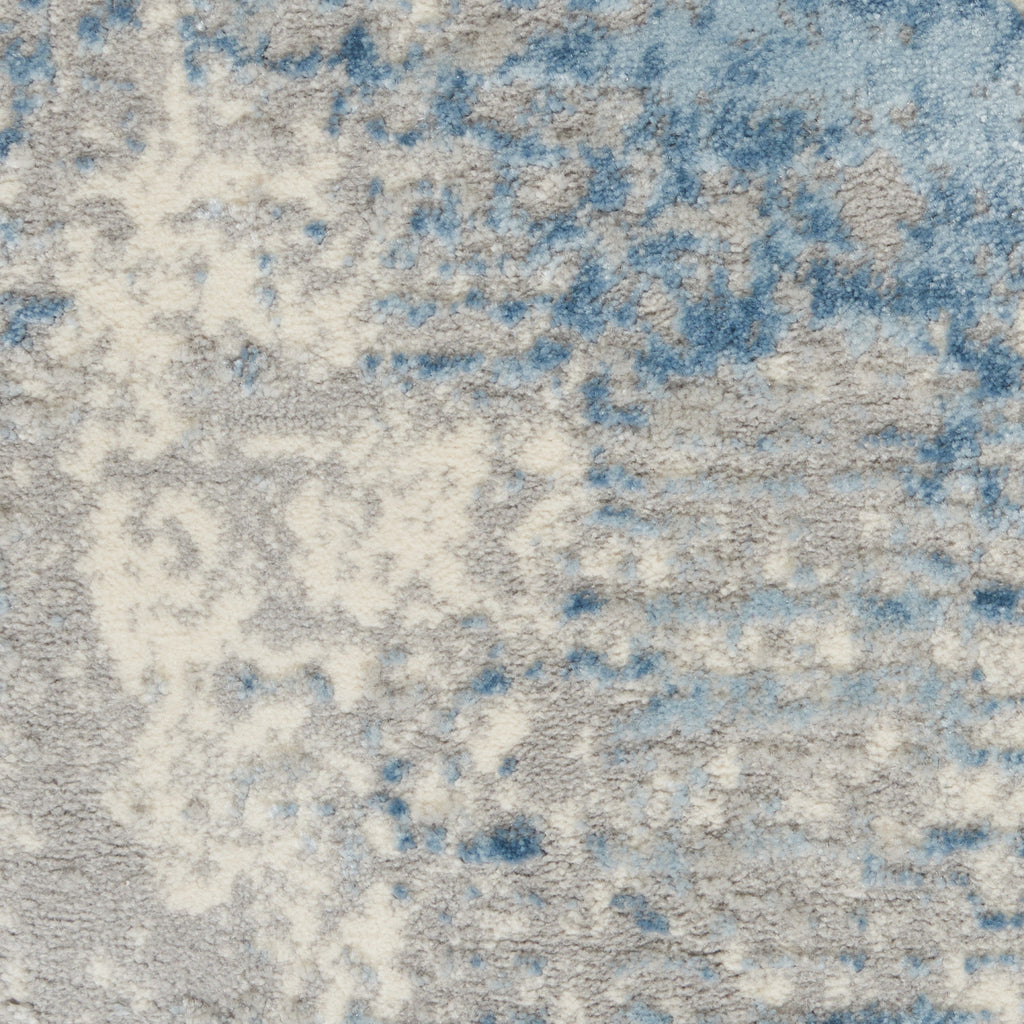 nourison solace sla02 ivory grey blue rug