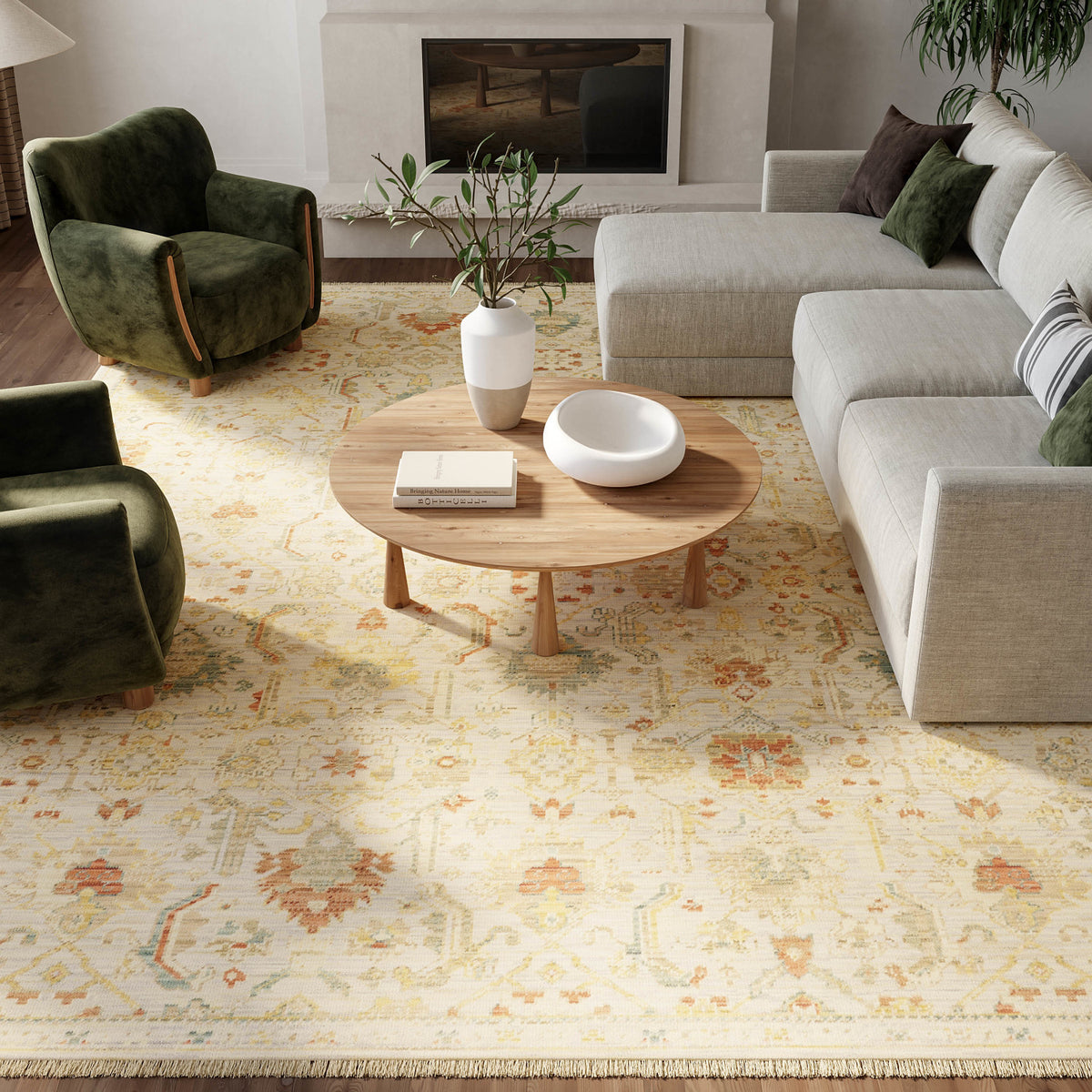 nourison antique bloom anb02 taupe multicolor rug