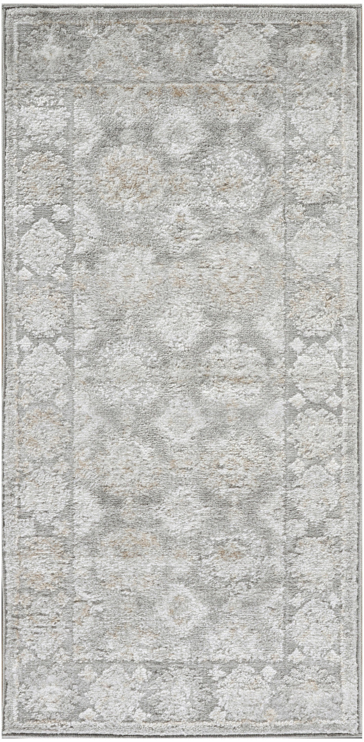 nourison dekor dek02 grey rug