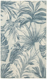 nourison aloha alh43 ivory blue rug
