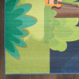nourison imagination ima13 navy multicolor rug