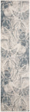 nourison astra machine washable asw14 silver blue rug