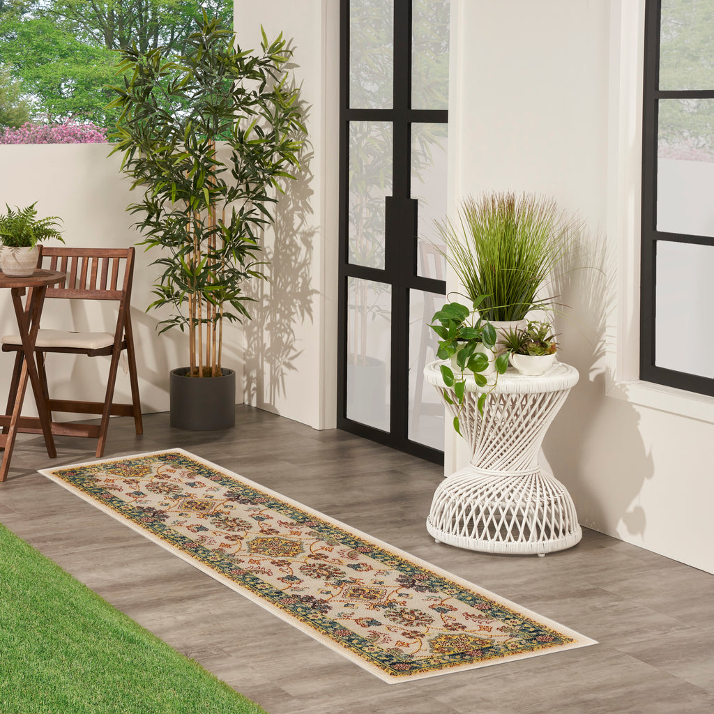 nourison nourison essentials nre05 ivory gold rug