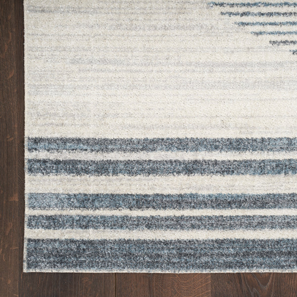 nourison astra machine washable asw05 ivory blue rug