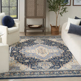 nourison nourison essentials persian nre07 navy rug
