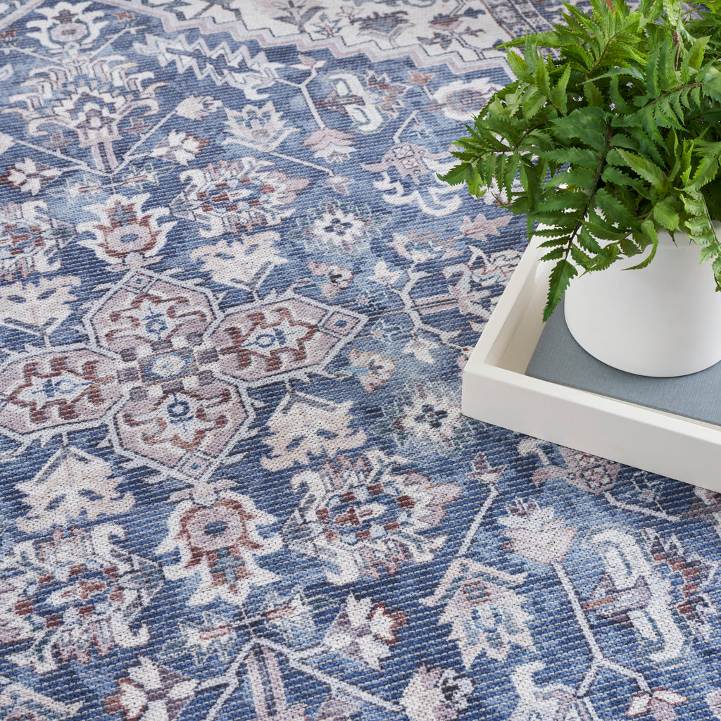 nourison new concept washables sr104 navy ivory rug