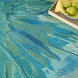 nourison color splash csp04 ivory blue rug