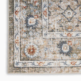 nourison astra machine washable asw16 gold grey rug